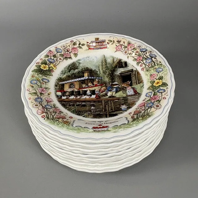 Wedgwood, Foxwood Regatta Plates (12)