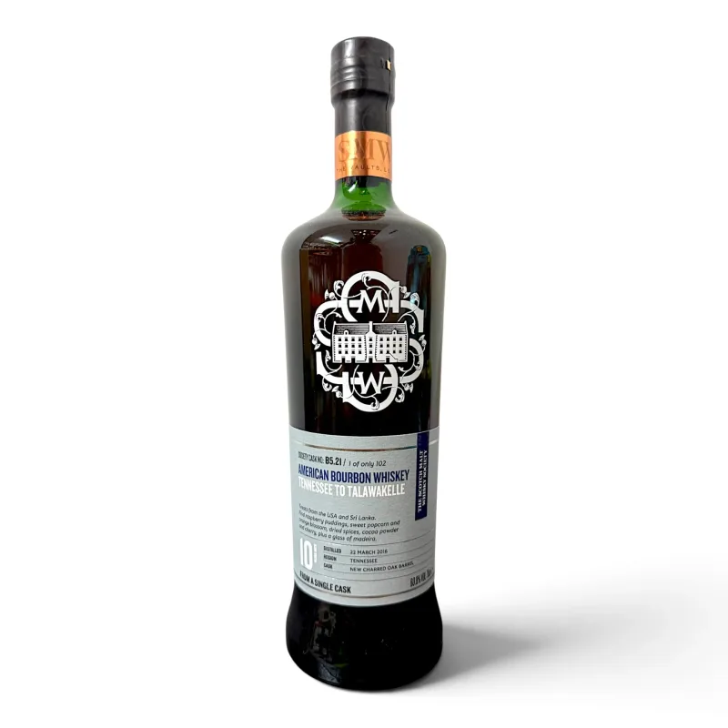 George Dickel – 10 Year Old 2016 SMWS Single Charred Barrel B5.21 Tennessee to Talawakelle
