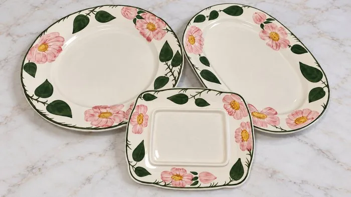 Villeroy & Boch - 3 Plats Beurrier - Table service (3) - Wildrose - Porcelain - Table service