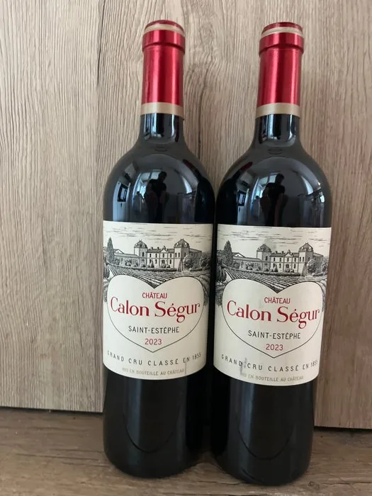 2023 Chateau Calon Segur - Saint-Estèphe 2ème Grand Cru Classé - 2 Bottles (0.75L)