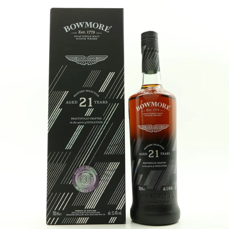 Bowmore – 21 Year Old Aston Martin Masters’ Selection Edition #4 (70cl, 51.4%)