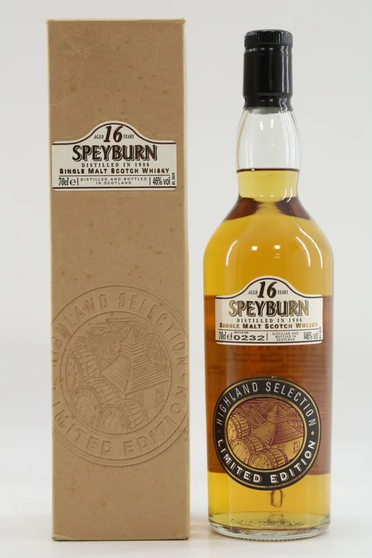 Speyburn – 16 Years Old - 1986