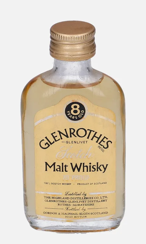 Glenrothes – 8 Year Old Gordon & MacPhail Distillery Labels (5cl, 40%)