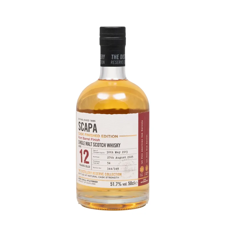 Scapa – 12 Year Old 2013 Rum Barrel Finish Cask #54
