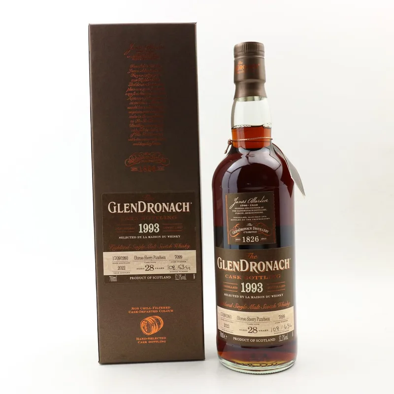 Glendronach – 1993 28 Year Old Single Cask #7099 For LMDW (70cl, 52.3%)