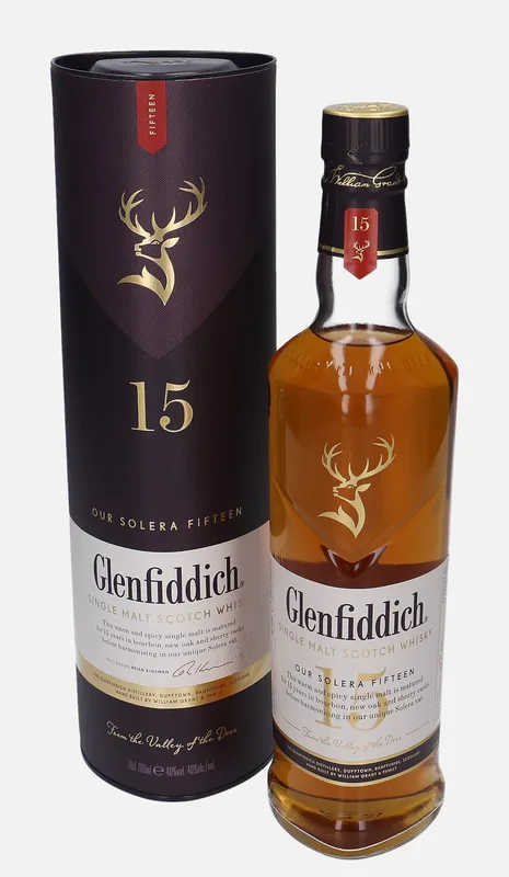Glenfiddich – Our Solera Fifteen 15 Year Old (70cl, 40%)