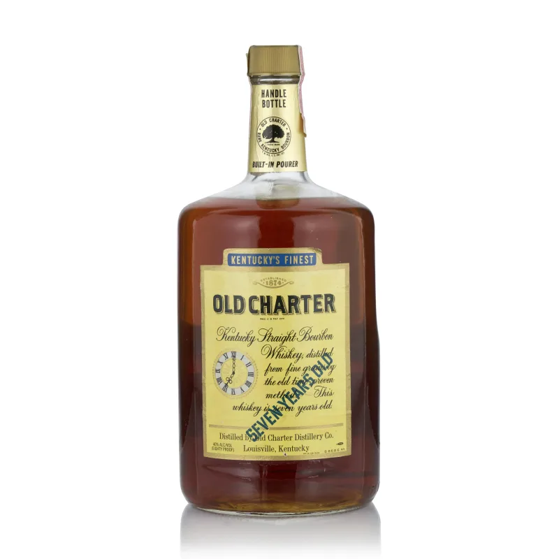 Old Charter 7 Year Old Kentucky Straight Bourbon Whiskey 1980s (175cl, 40%)