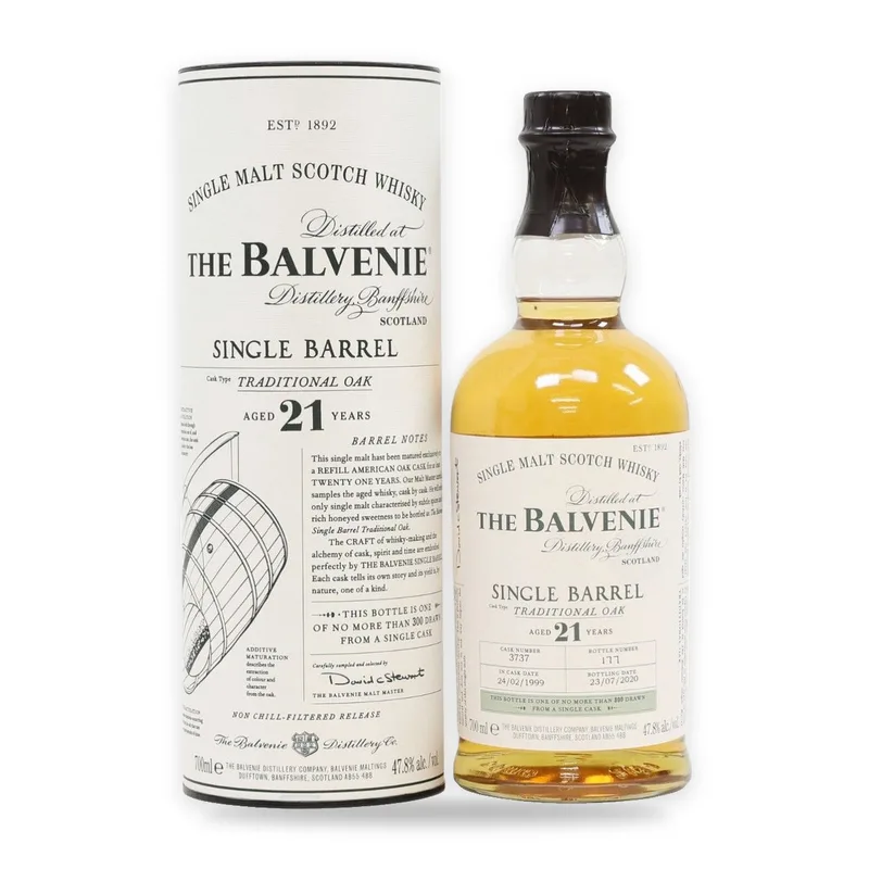 Balvenie – 21 Year Old 1999 - Single Barrel #3733