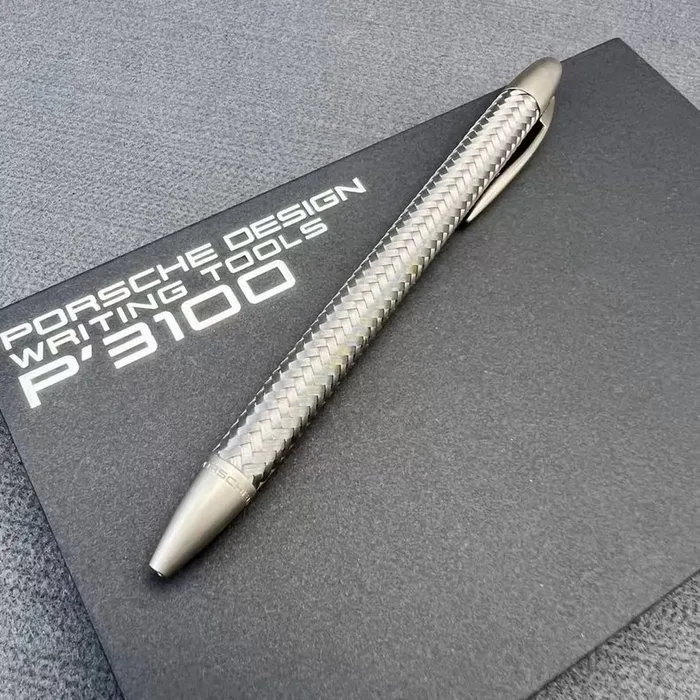 Porsche Design - Porsche Design P'3100 Braided Ballpoint Pen - Roller ball pen