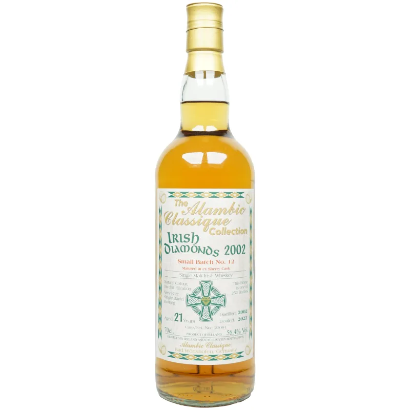 Irish Diamonds 21 Year Old 2002 Small Batch #12 - Alambic Classique