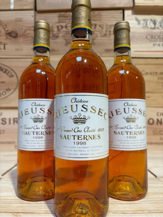 1998 Château Rieussec - Sauternes 1er Grand Cru Classé - 3 Bottles (0.75L)