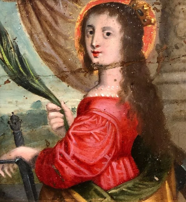 École Italienne (XVII) - Sainte Catherine d'Alexandrie