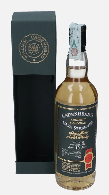Glen Ord – 2008 10 Year Old Wm. Cadenhead Authentic Collection